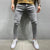 Jeans Men Casual Black Slim Pencil Pants Men&#39;s Fashion Skinny Biker Pants Streetwear Work Trousers Hip Hop Party Denim Clothing