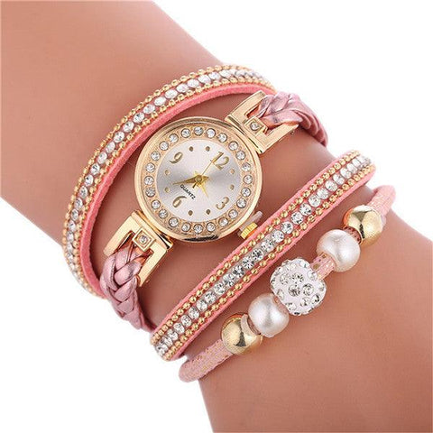 Relogio Bracelet Watches Women Wrap Around Fashion Bracelet Fashion Dress Ladies Womans Wrist Watch Relojes Mujer Clock for Gift - ElitShop