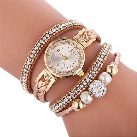 Relogio Bracelet Watches Women Wrap Around Fashion Bracelet Fashion Dress Ladies Womans Wrist Watch Relojes Mujer Clock for Gift - ElitShop