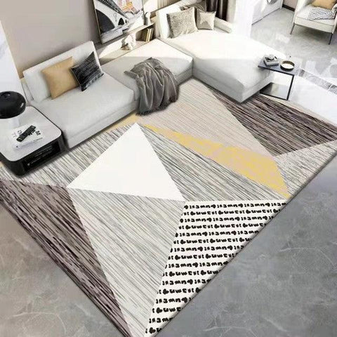 Geometric Printed Carpet Living Room Large Area Rugs Bedroom Carpet Modern Home Living Room Decoration Washable Floor Lounge Rug - ElitShop