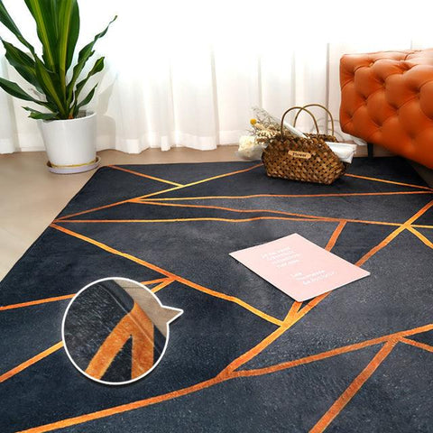 Geometric Printed Carpet Living Room Large Area Rugs Bedroom Carpet Modern Home Living Room Decoration Washable Floor Lounge Rug - ElitShop