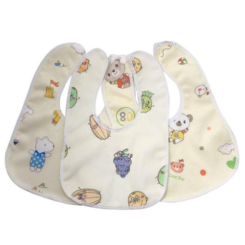 Waterproof Baby Bibs Triangle Newborn Cotton Bibs Saliva Towel Baby Feeding Bibs Apron Boys Girls Clothes Kids Children Bandana - ElitShop