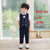 Summer Boys Double Breasted Vest Dress Suit Set Flower Child Party Performance Wedding Costumes Kids Waistcoat Shorts Clothes