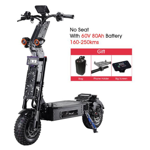 FLJ X14 10000W Fat Tire Electric Scooter with top Fashion Design 14inch Off Road waterproof Removeable battery E Scooter - ElitShop