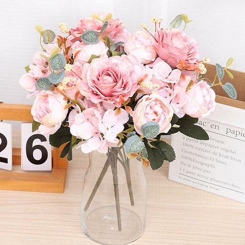 Home Supplies Artificial Flowers Christmas Room Simulation Decoration Holiday Party Marriage Decoration Flowers - ElitShop