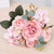 Variety Artificial Rose Silk Flower Peony Hydrangea Wedding Bridal Bouquet Party Supplies Home Living Room Flower Arrangement