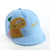 Cartoon Dinosaur Embroidery Baby Baseball Cap Summer Girl Boy Outdoor Peaked Hat Summer Kids Soft Cotton Sun Visor Hats Fit 1-4Y