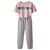TON LION KIDS Kids Clothes  Sets Girls Clothing  T-Shirt + Pants 2-Piece Tracksuits