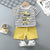2022 Summer Baby Sets Leisure Sports Boy T-shirt + Shorts Sets Cartoon Toddler Clothing Baby Boy Clothes