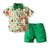 Kids Clothes Boys Hawaii Style T-shirt Shorts Suit  Children&#39;s Summer Clothing 2022 2-Piece Adorable Boy Baby Set