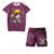 Summer Boys Girls Outfits One pieces Game Children Clothing Kids Tshirt Pants 2pcs Set Kids Baby Funny Casual Sports Suit 4-14T