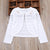 OMGosh Girls Outerwear Kids Cardigan Party Weddings White Sweater Girls Jacket 2022 Girls Clothes for 1 2 3 4 6 8 10 Years Old
