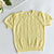 Summer Children Knitted Sweaters Baby Girls Short Sleeve Hollow Out Pullover Sweater Kids Causal Knitting Clothing