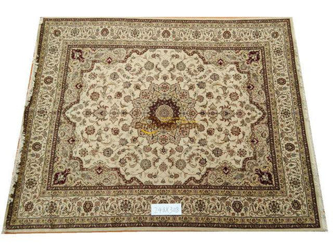 Wool Or Silk Persian Woven Home Decor Floor For Bedroom Wool Knitting Carpets Antique Vintage Carpet - ElitShop