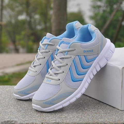 Sports shoes women 2022 spring summer women sneakers mesh breathable wear-resistant outdoor white running shoes women - ElitShop